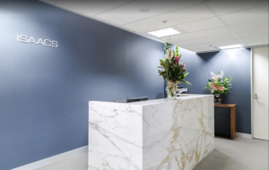 Anthony Isaacs Criminal Lawyers in Melbourne Office on Lonsdale Street Interior